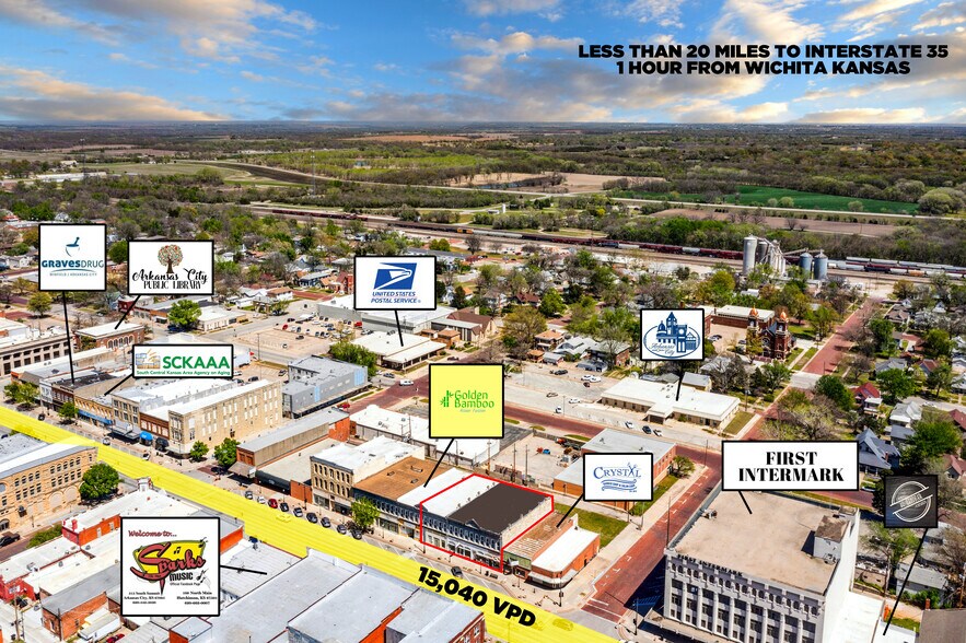 More Photos Of 318 S Summit St, Arkansas City Storefront Retail Office For Sale