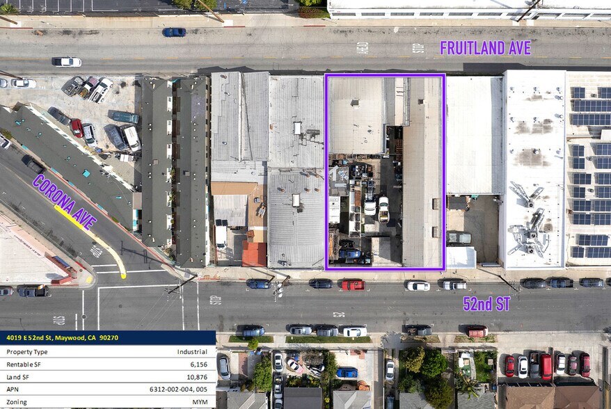 More Photos Of 4015-4019 E 52nd St, Maywood Manufacturing For Sale