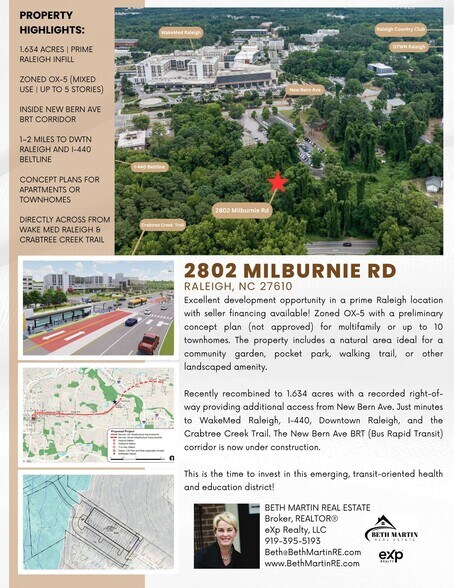 More Photos Of 2802 Milburnie Rd, Raleigh Land For Sale