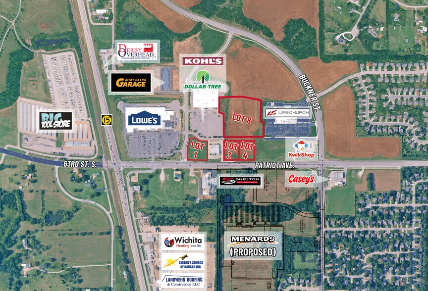 Primary Photo Of Buckner & 63rd St S, Derby Land For Sale