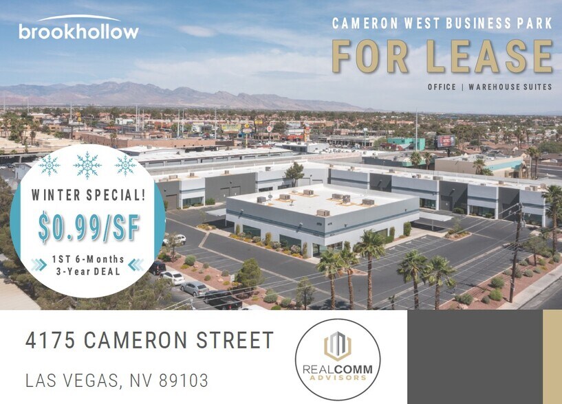 Primary Photo Of 4175 Cameron St, Las Vegas Light Manufacturing For Lease