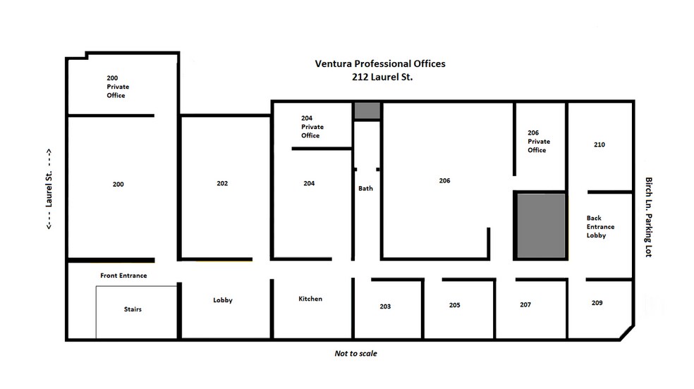 More Photos Of 212-214 Laurel St, Santa Cruz Loft Creative Space For Lease