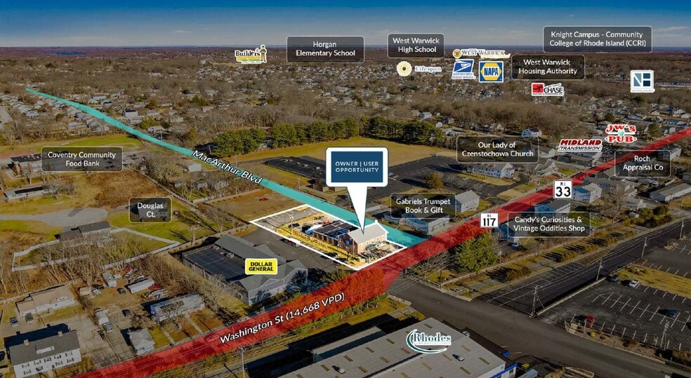 More Photos Of 487 Washington St, Coventry General Retail For Sale