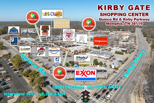 More Photos Of 6500-6550 Quince Rd, Memphis Unknown For Lease