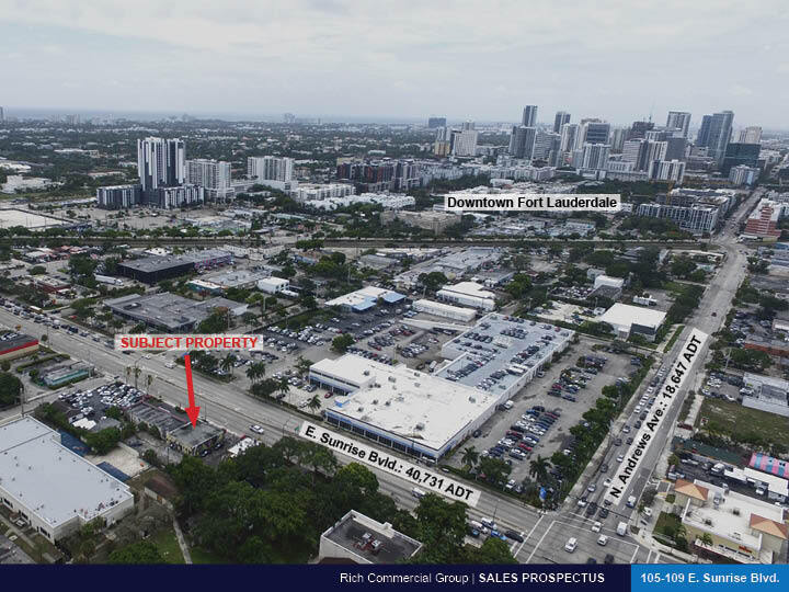 More Photos Of 105-109 E Sunrise Blvd, Fort Lauderdale Storefront For Lease
