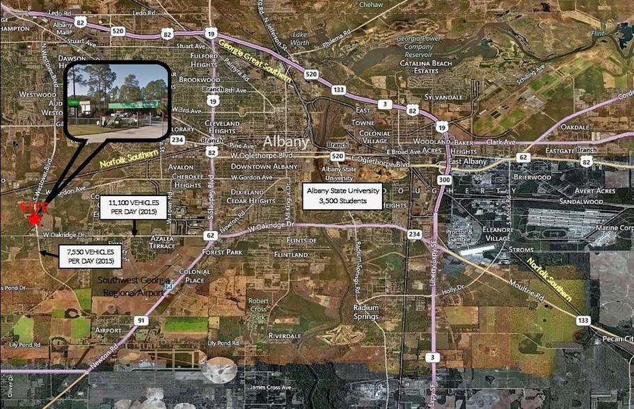 729 S Westover Blvd, Albany, GA 31707 Retail For Lease