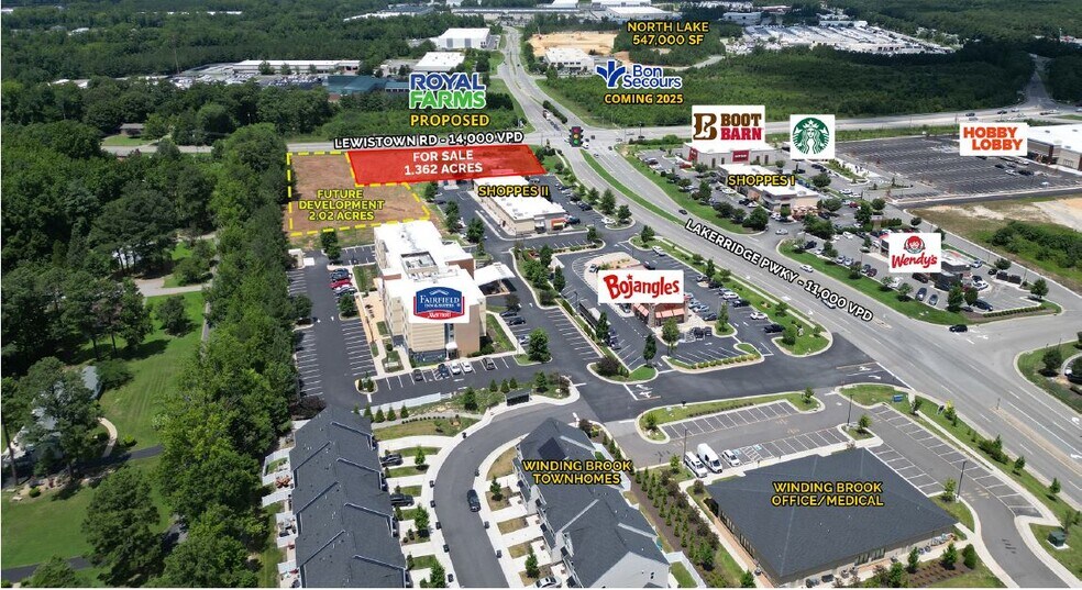 More Photos Of Lewistown Road and Lakeridge Parkway Pky, Ashland Land For Sale