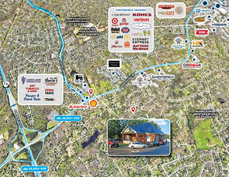 More Photos Of 1118 Courthouse Rd, North Chesterfield General Retail For Sale