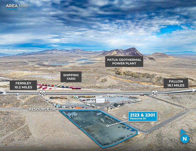 More Photos Of 2123 & 2301 Resource Dr, Hazen Land For Lease