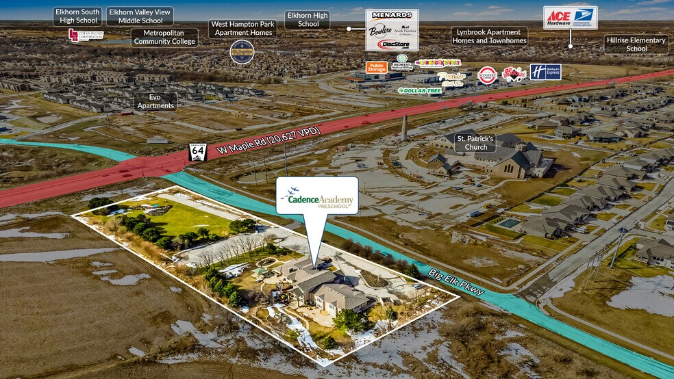 More Photos Of 18544 W Maple Rd, Elkhorn Daycare Center For Sale