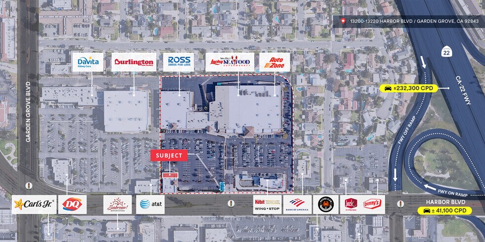 Primary Photo Of 13200-13220 Harbor Blvd, Garden Grove Unknown For Lease