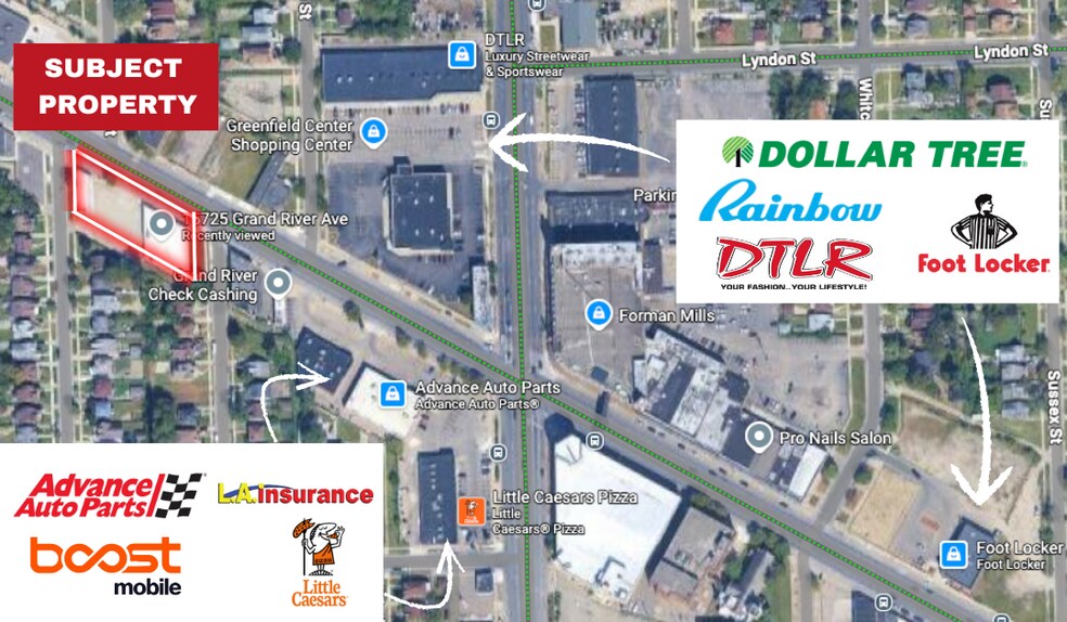 More Photos Of 15725 Grand River Ave, Detroit Freestanding For Sale