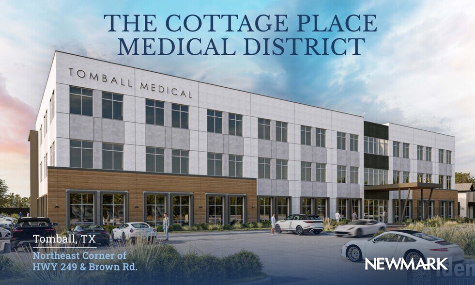 Primary Photo Of Northeast Corner of HWY 249 & Brown Rd., Tomball Office For Lease