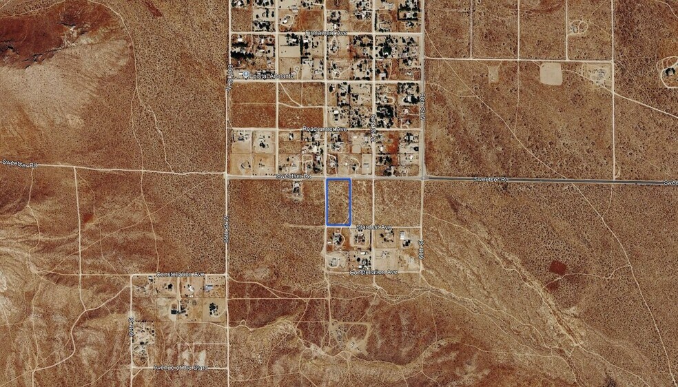 More Photos Of 6241 Sweetser Road At 62nd Street West Rd, Rosamond Land For Sale