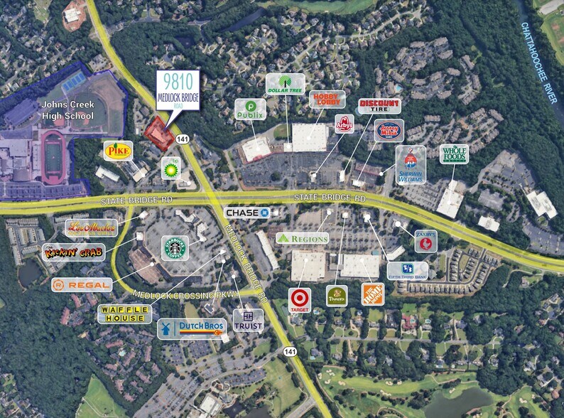 More Photos Of 9810 Medlock Bridge Rd, Duluth Unknown For Lease