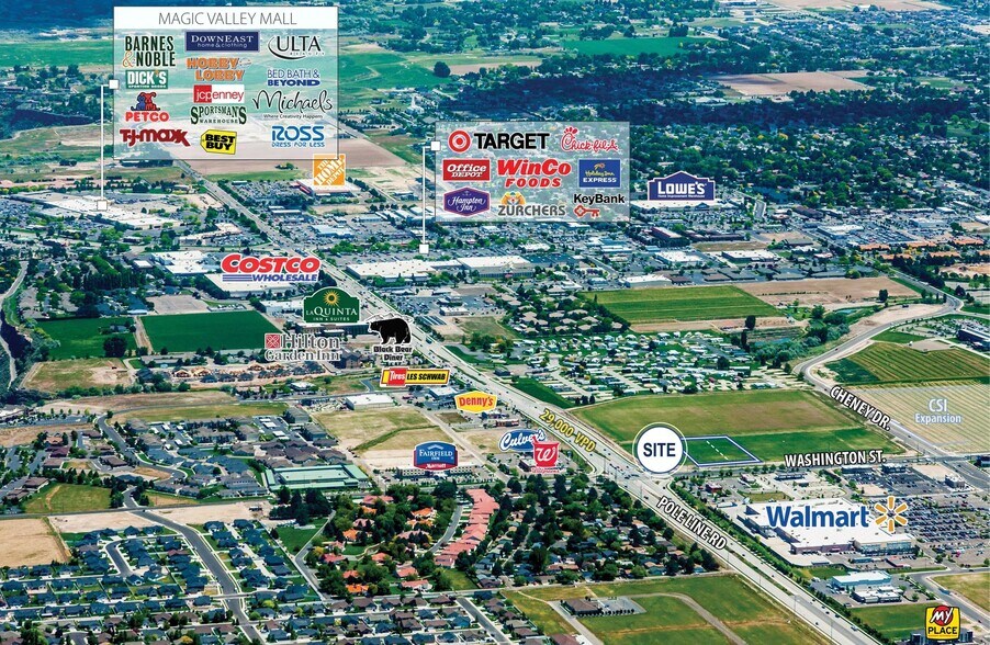 More Photos Of SEC Pole Line Rd, Twin Falls Land For Sale