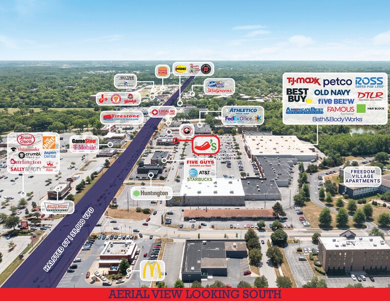 More Photos Of 17928 Halsted St, Homewood Restaurant For Sale