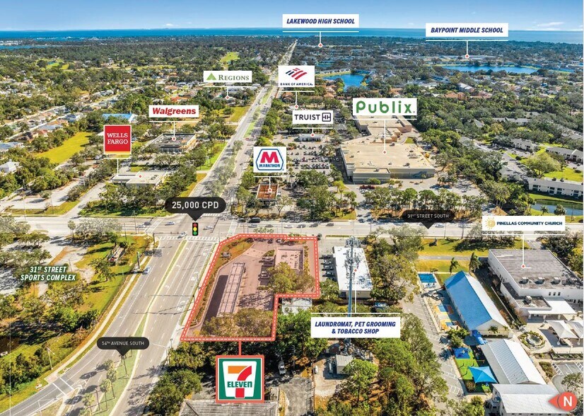 More Photos Of 3100 54th Ave S, Saint Petersburg Service Station For Sale