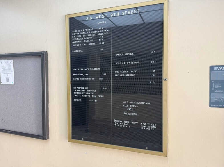 More Photos Of 318-320 W 9th St, Los Angeles Office Residential For Lease