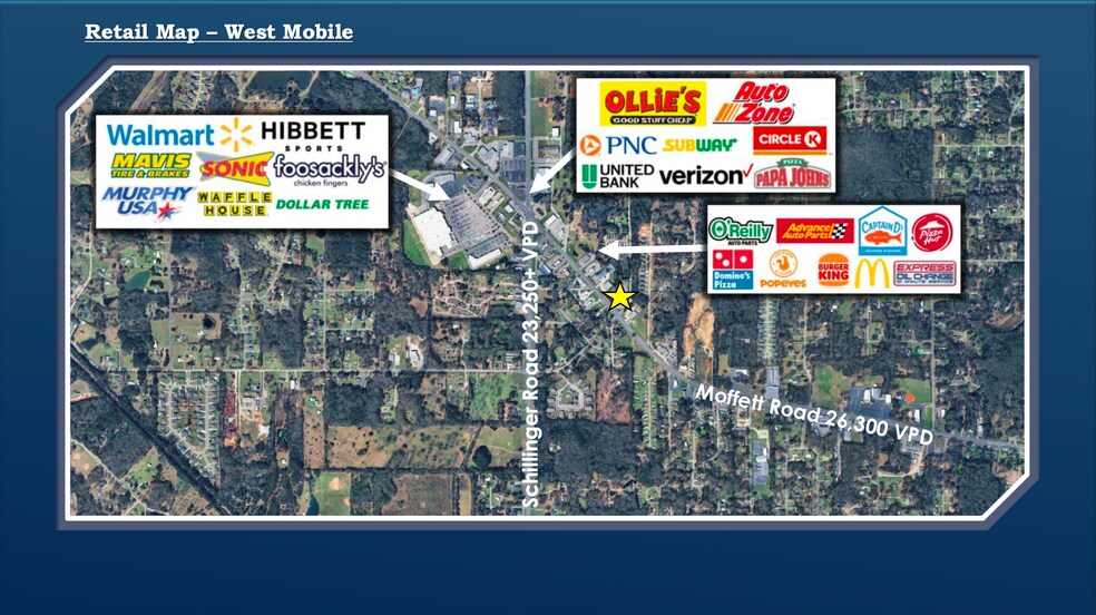 More Photos Of 7650 Moffett Road, Mobile Land For Sale