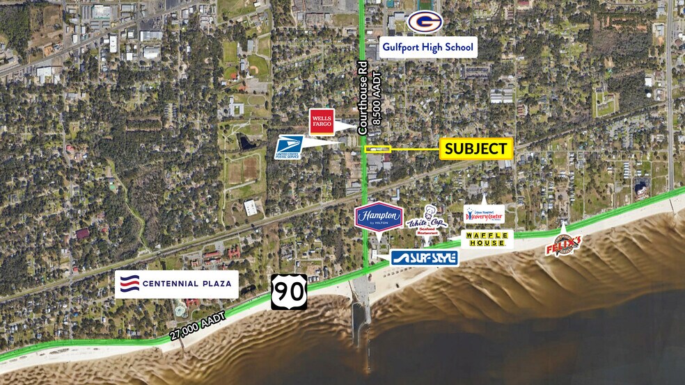 More Photos Of 360 Courthouse Rd, Gulfport Freestanding For Sale