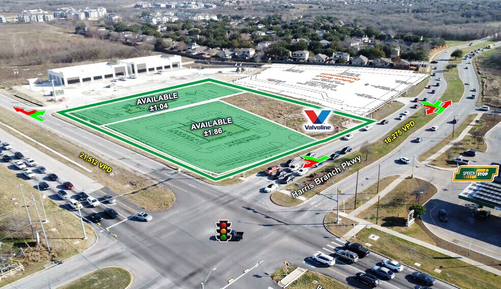 Primary Photo Of Sec of E Parmer Ln & Harris Branch, Manor Land For Sale