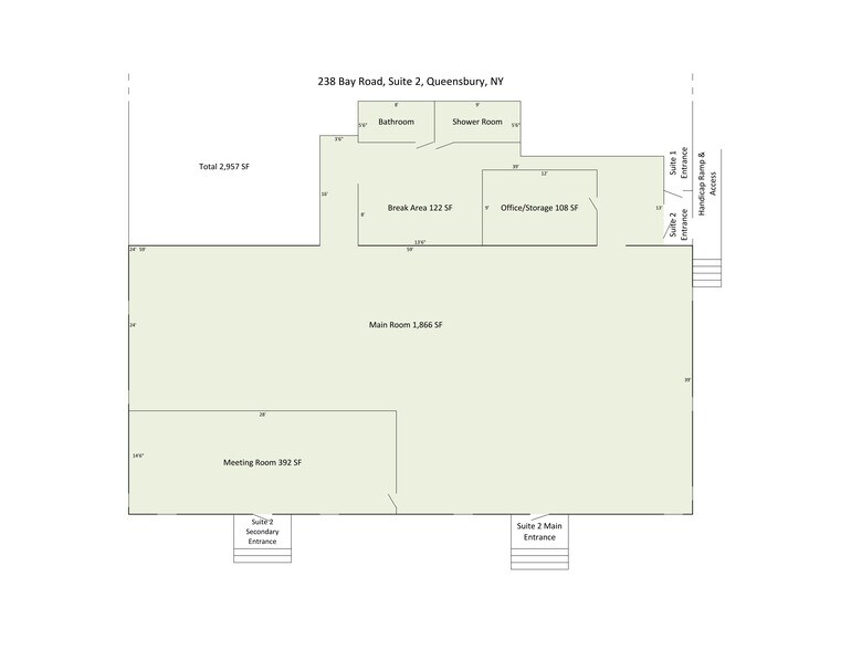 More Photos Of 238 Bay St, Queensbury Showroom For Lease