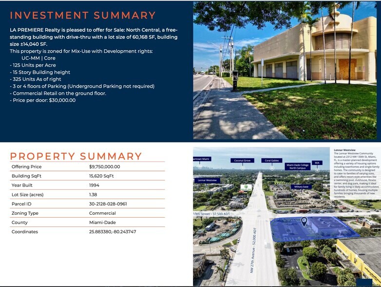 More Photos Of 11920 NW 27th Ave, Miami Freestanding For Sale