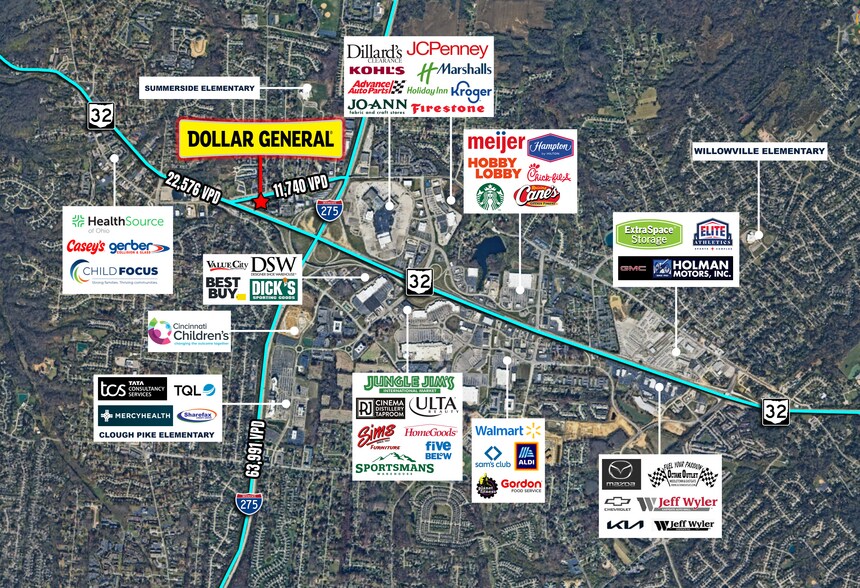 More Photos Of 635 Old State Route 74, Cincinnati General Retail For Sale