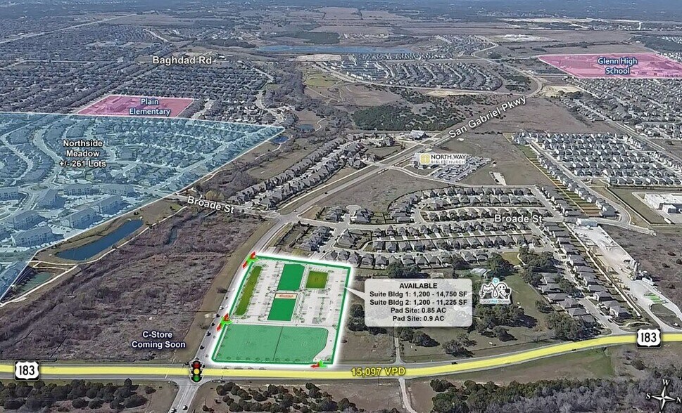 More Photos Of San Gabriel Pkwy & US-183, Leander Land For Sale