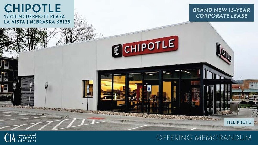 Primary Photo Of 12251 McDermott Plz, La Vista Fast Food For Sale