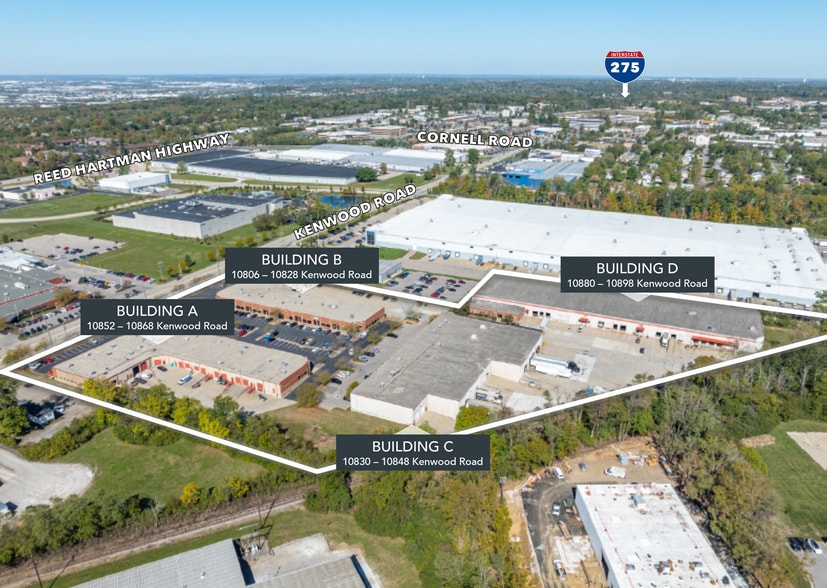 More Photos Of 10880-10898 Kenwood Rd, Blue Ash Warehouse For Lease