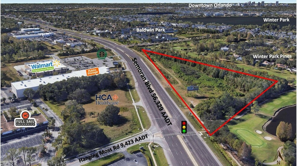 More Photos Of Semoran Blvd @ Hanging Moss Rd, Winter Park Land For Sale