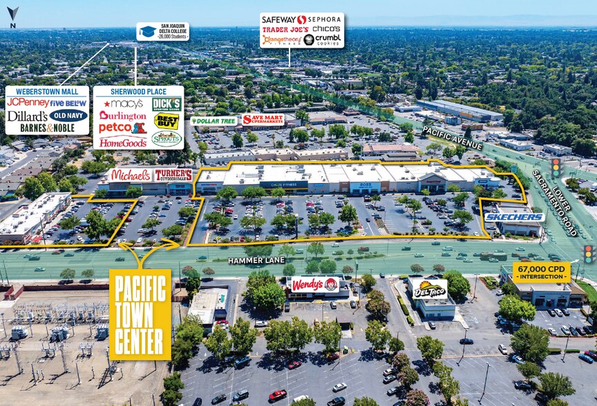 More Photos Of 616-760 W Hammer Ln, Stockton Supermarket For Sale