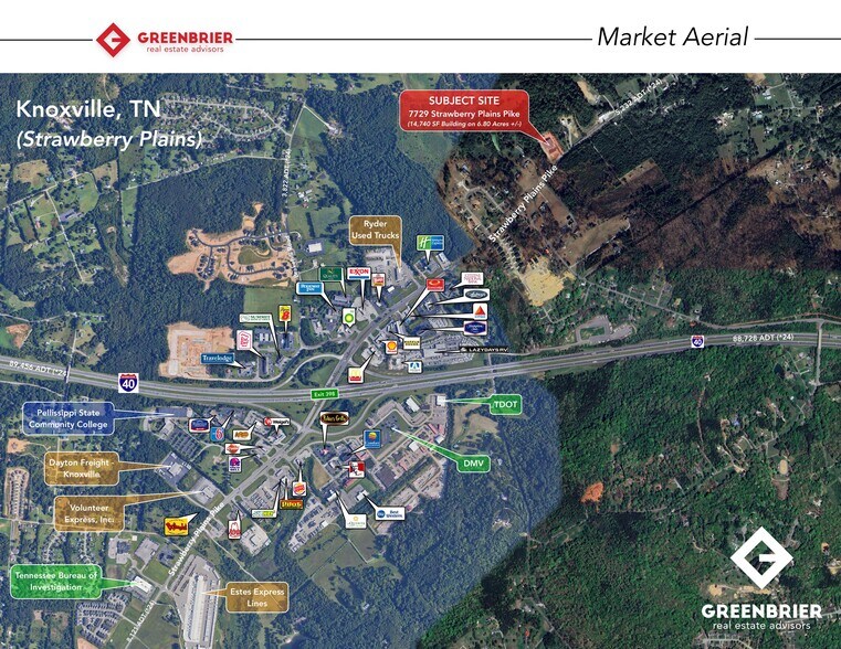 More Photos Of 7729 Strawberry Plains Pike, Knoxville Sports And Entertainment For Sale