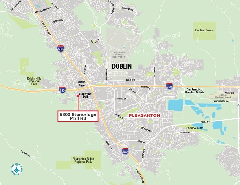 More Photos Of 5800 Stoneridge Mall Rd, Pleasanton Bank For Sale