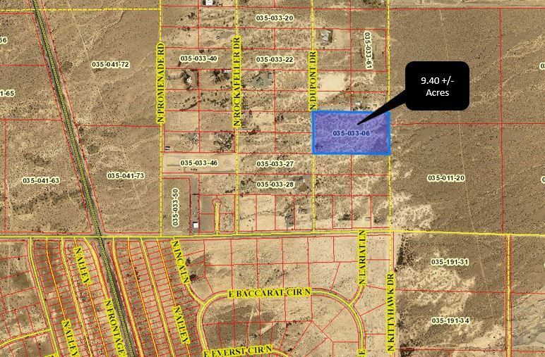 More Photos Of 1240 Kittyhawk, Pahrump Land For Sale