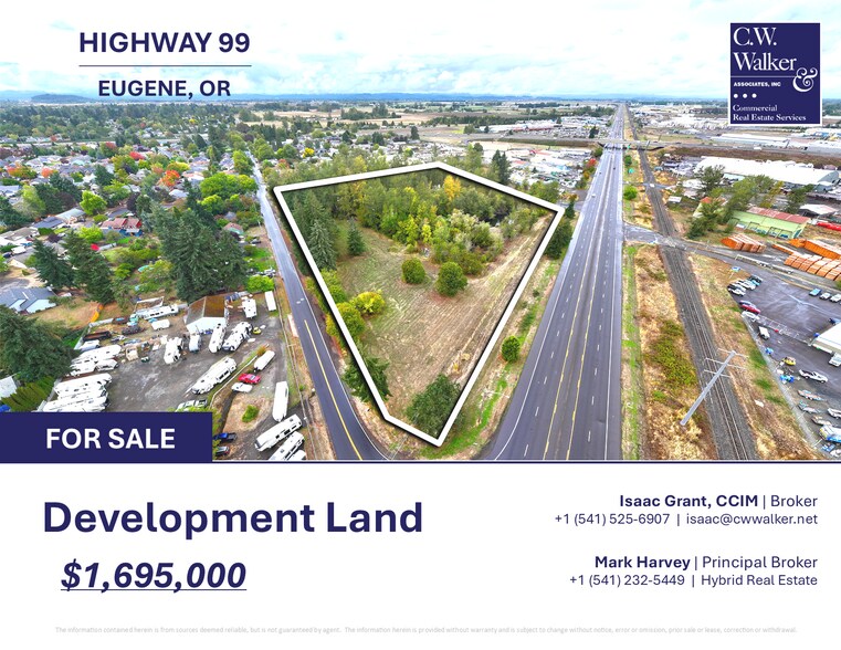 Primary Photo Of Jessen Dr @ Highway 99, Eugene Land For Sale