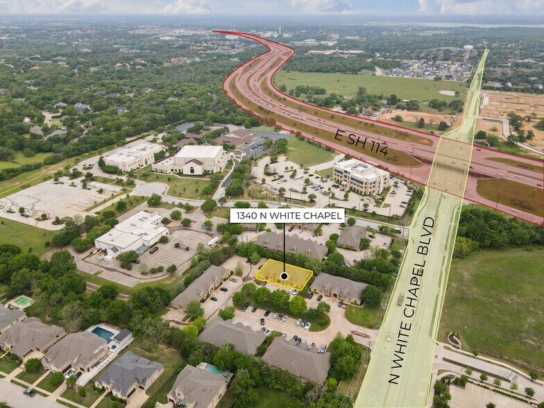 More Photos Of 1340 N White Chapel Blvd, Southlake Office For Sale