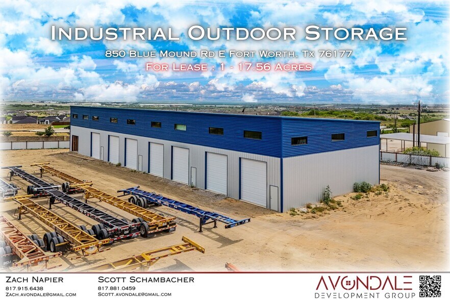 More Photos Of 850 Blue Mound Rd W, Haslet Industrial For Lease