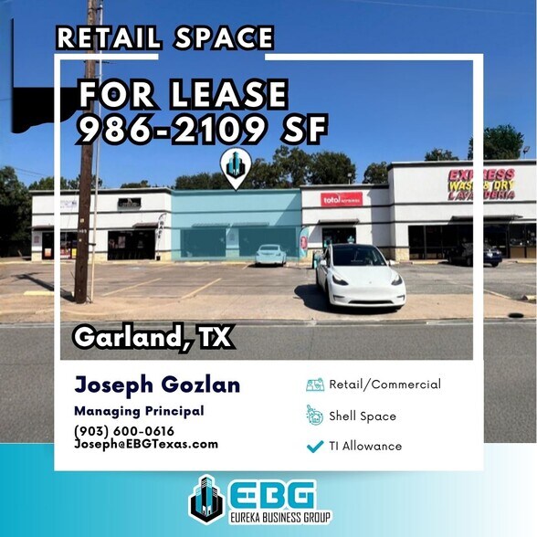 Primary Photo Of 1435-1445 W Kingsley Rd, Garland General Retail For Lease