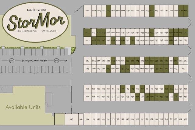 More Photos Of 1610 E Edinger Ave, Santa Ana Self Storage For Lease