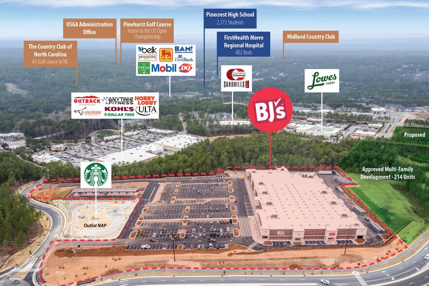 More Photos Of 205 Southern Rd, Southern Pines Freestanding For Sale