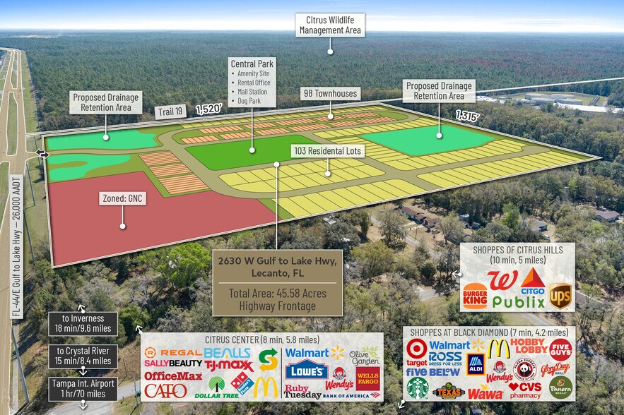 More Photos Of 2630 W Gulf To Lake Hwy, Lecanto Land For Sale