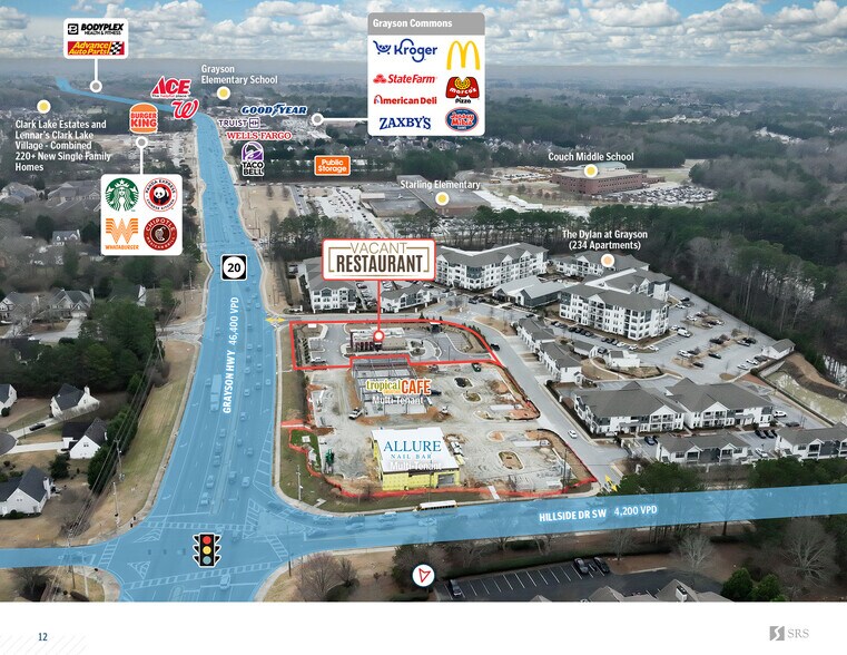 More Photos Of 1645 Grayson Highway (GA-20), Grayson Fast Food For Sale