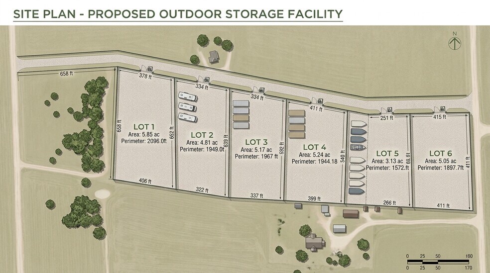 More Photos Of 13918 Graef Road, Creedmoor Land For Lease