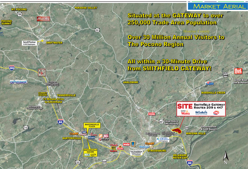 More Photos Of Route 209 & Music Center Dr, East Stroudsburg General Retail For Lease