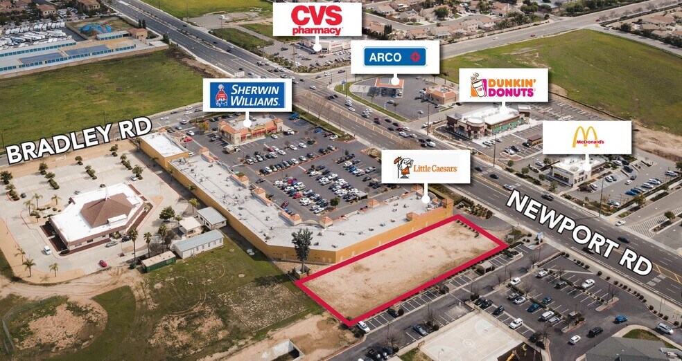 Primary Photo Of 26900 Newport Rd, Menifee Land For Sale