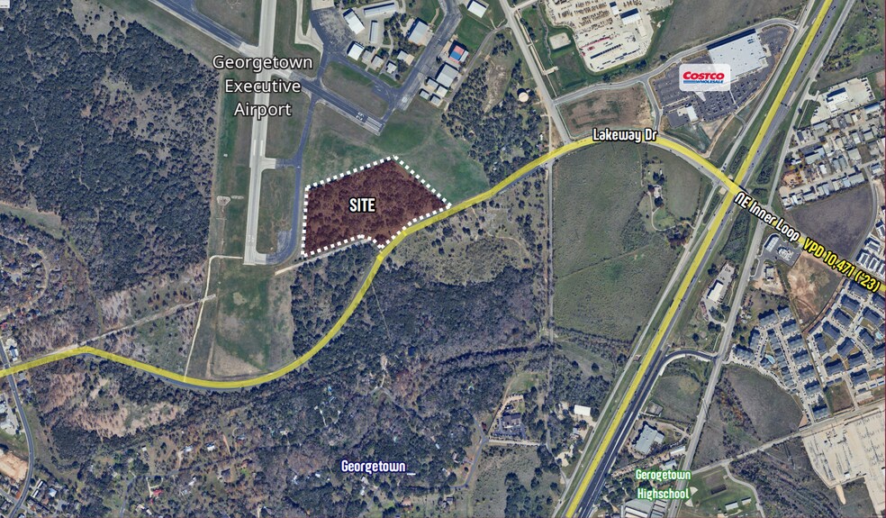 Primary Photo Of 1701 Lakeway Drive, Georgetown Land For Sale
