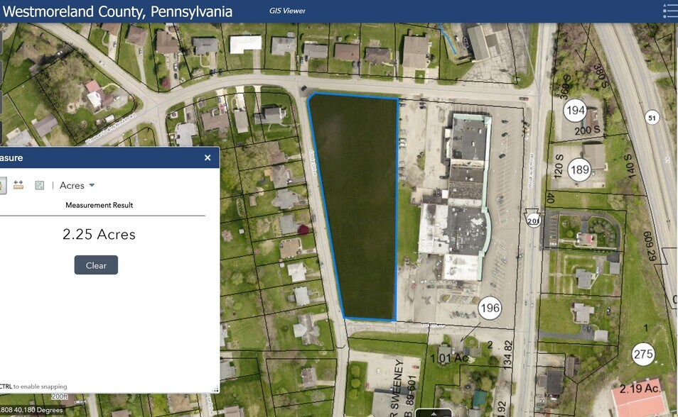 Primary Photo Of Pleasant Valley @ Circle Drive, Belle Vernon Land For Lease